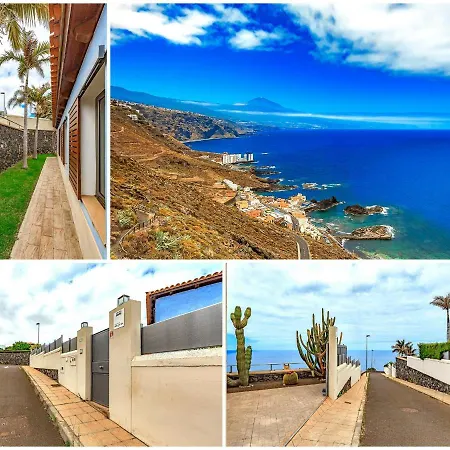 Villa Con Vistas Al Mar, Jacuzzi, Bbq Y Wifi Βίλα Tacoronte